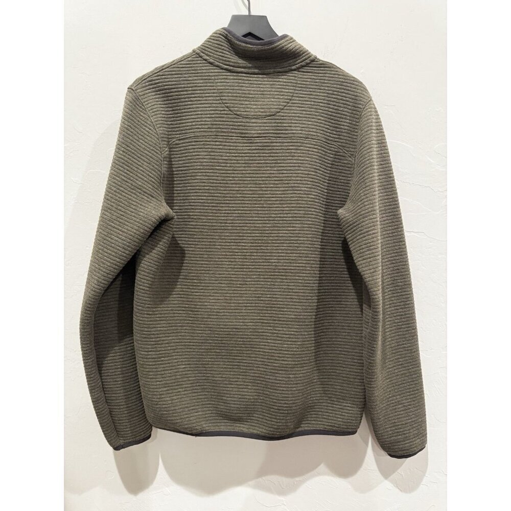 Gerry Men’s ¼ Zip Ottoman Pullover M OLIVE GREEN - Picture 6 of 10